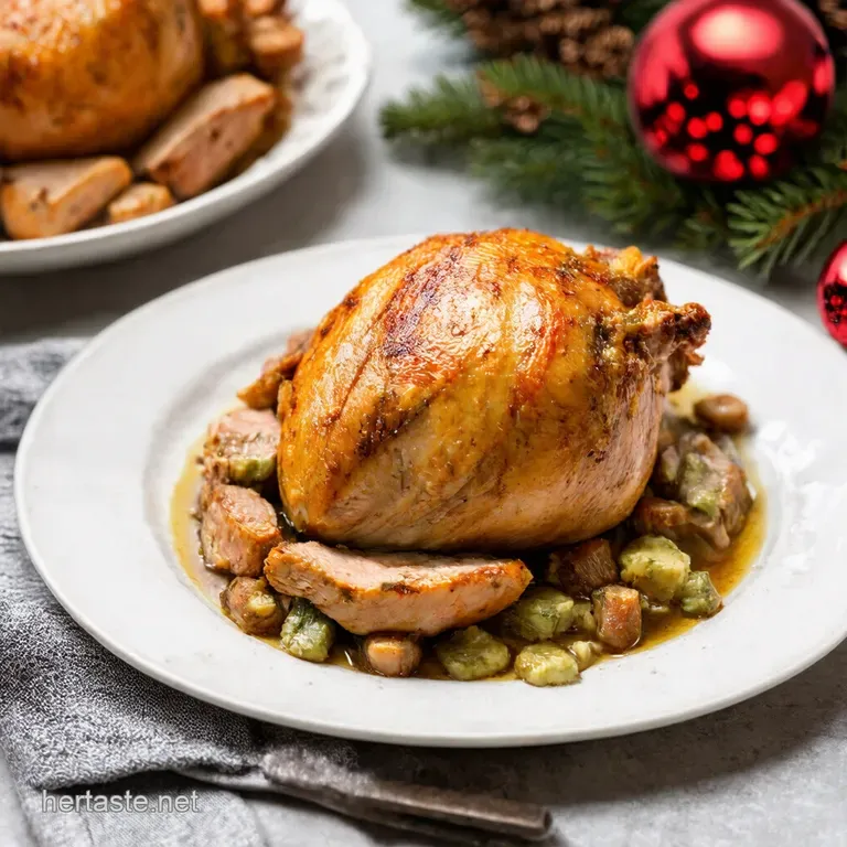 Foolproof Christmas Roast Turkey with Herb Butter Crispy Skin
