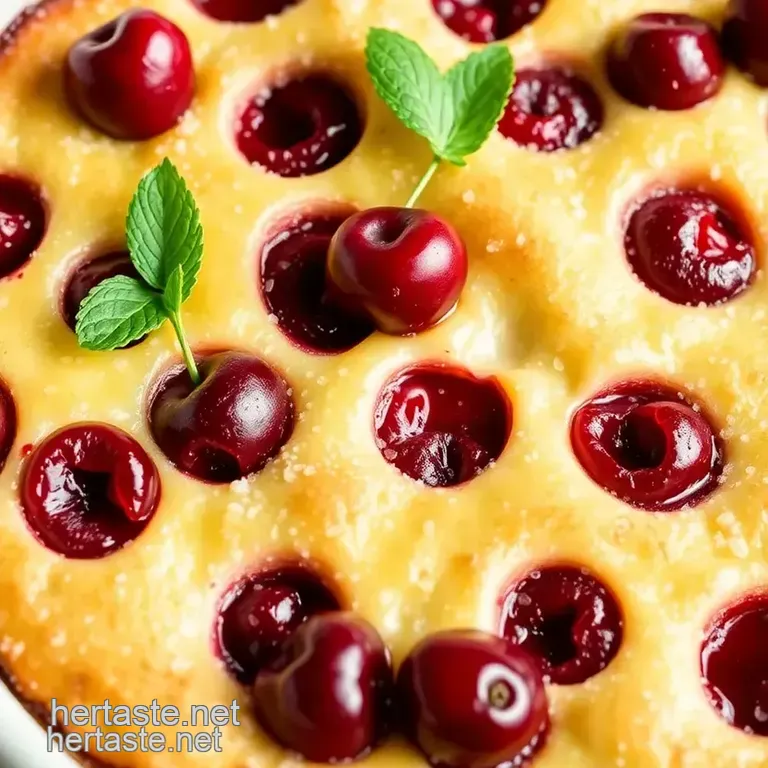 Fresh_cherries: 5 Amazing Clafoutis Recipes You' ll Love! presentation