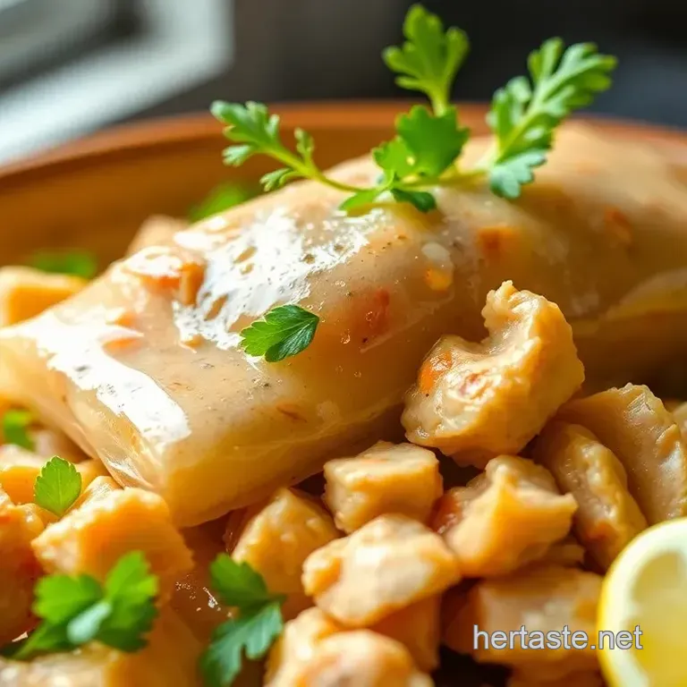 Fresh & Easy Lemongrass Chicken Spring Rolls