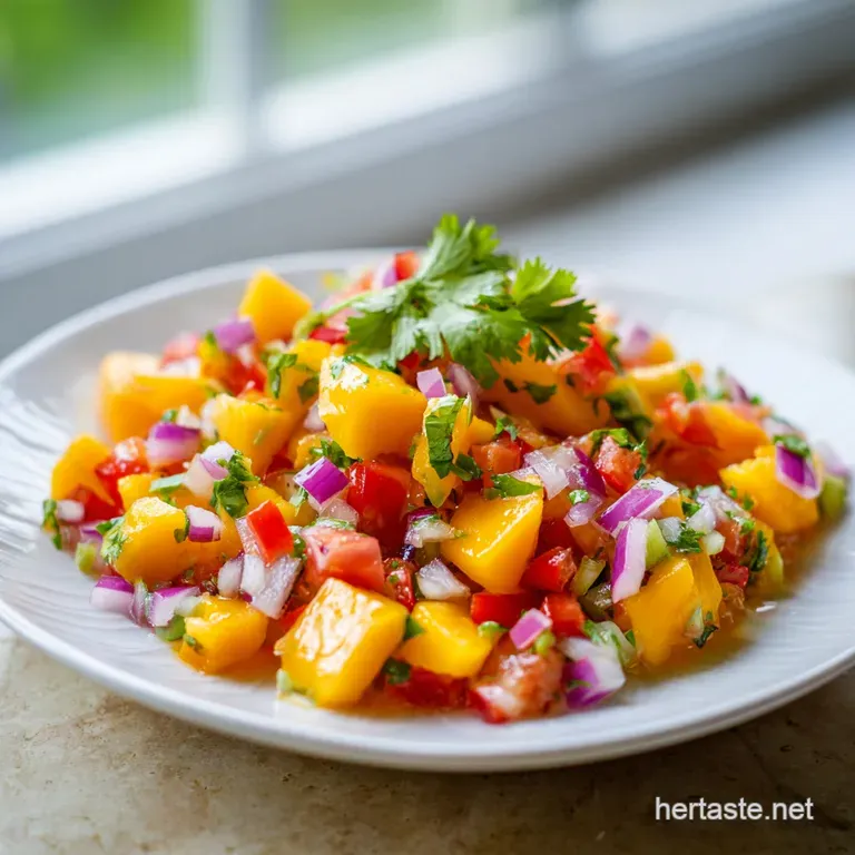 Fresh Mango Salsa Recipe