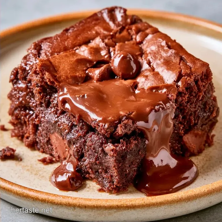 Fudgy Homemade Brownies with Cocoa Powder
