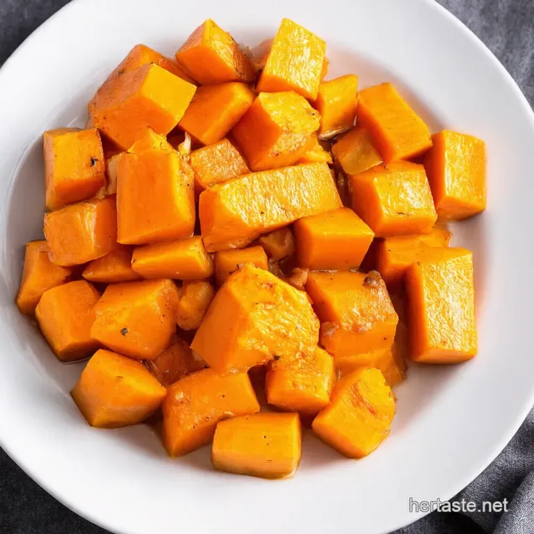 Garlic Butter Bliss Roasted Butternut Squash