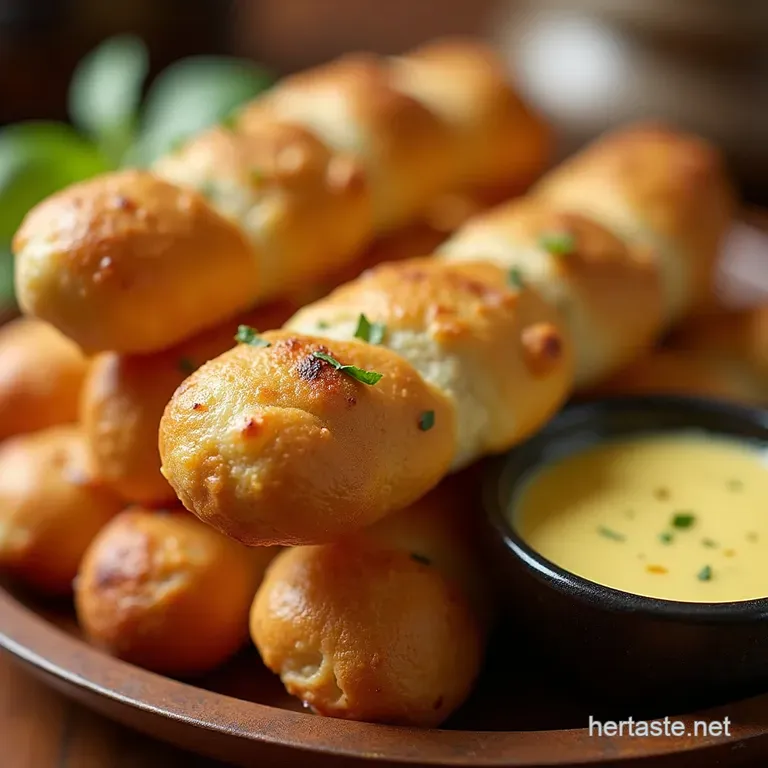Homemade Breadsticks Better Than the Restaurant presentation
