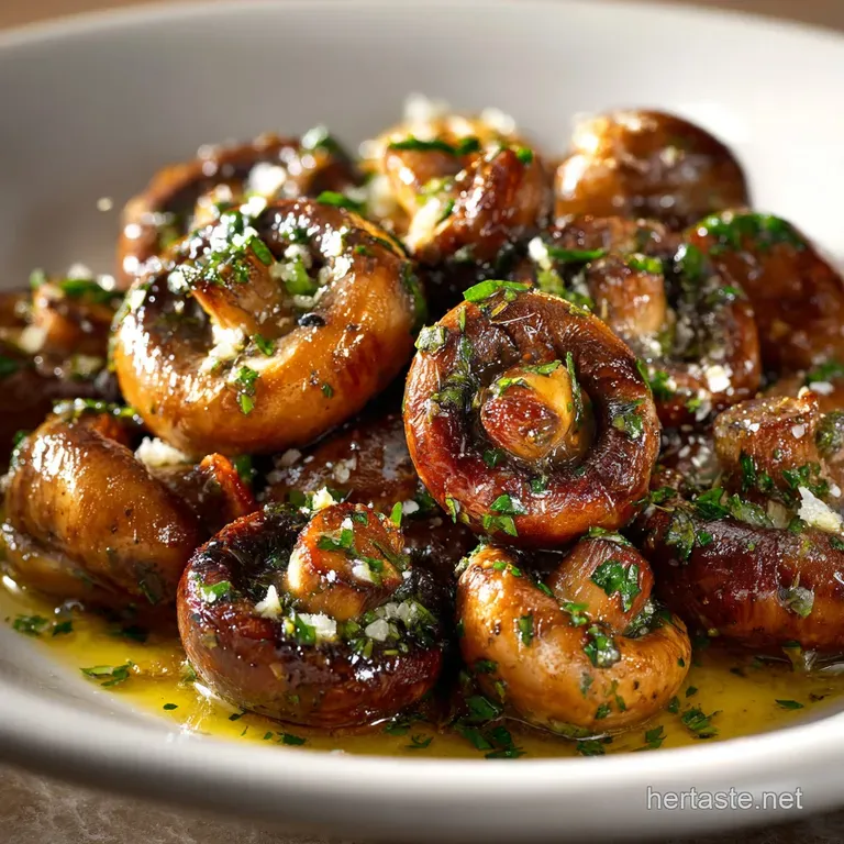 Sauteed Mushrooms in Garlic Butter the Ultimate Sizzling Nonsoggy Recipe presentation