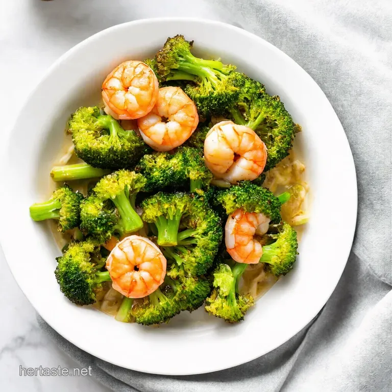 Garlic Butter Shrimp Broccoli Ready in 20