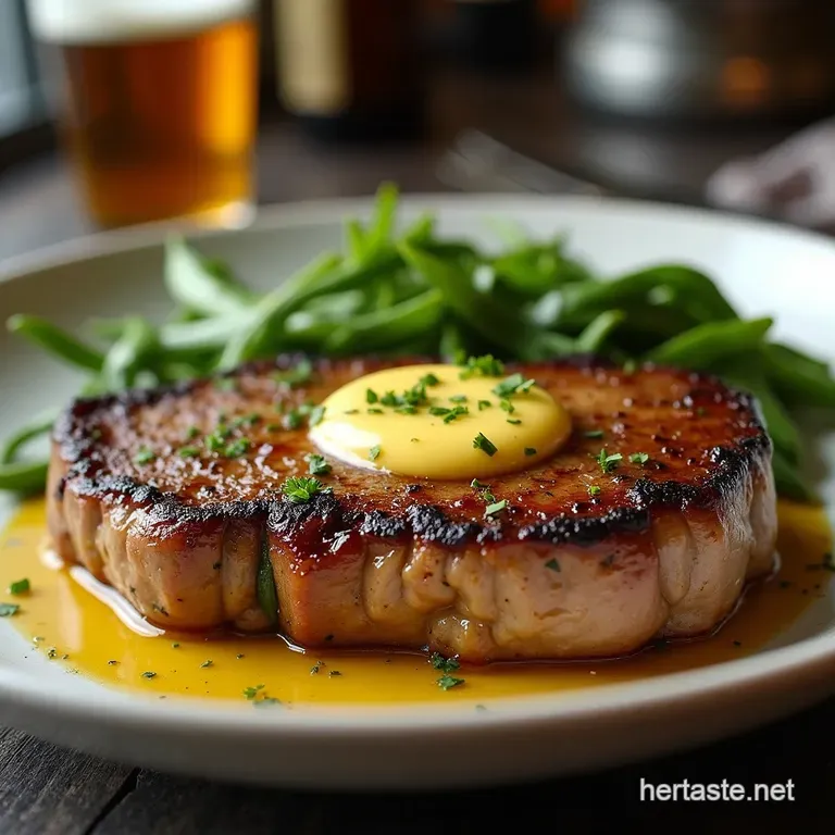 The Pub Classic Reimagined Perfect PanSeared Garlic Butter Steak