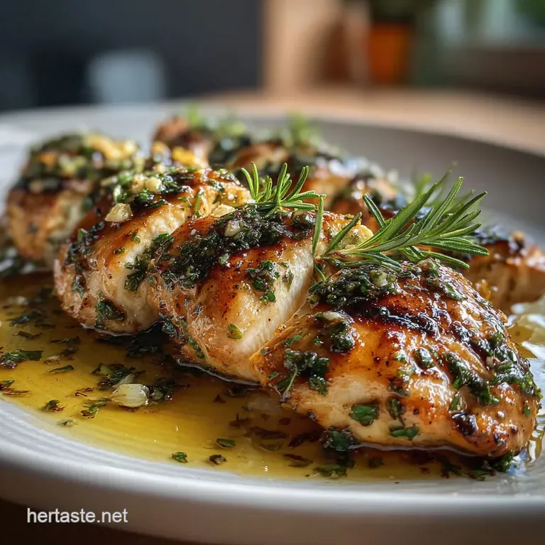 Chicken Tenderloin Recipe with Garlic and Herbs