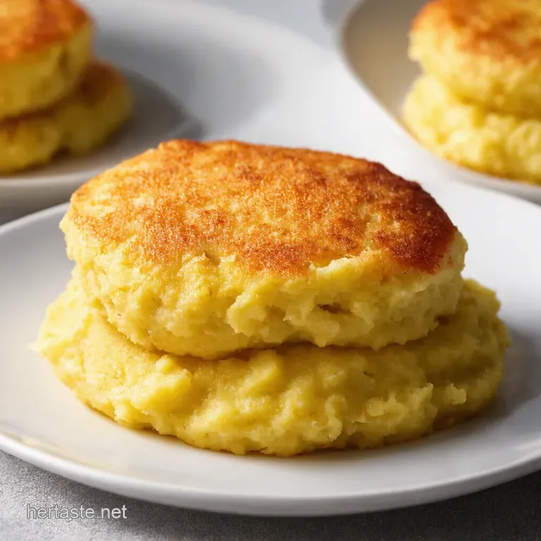 Garlic Parmesan Mashed Potato Cakes Crispy Comfort Food