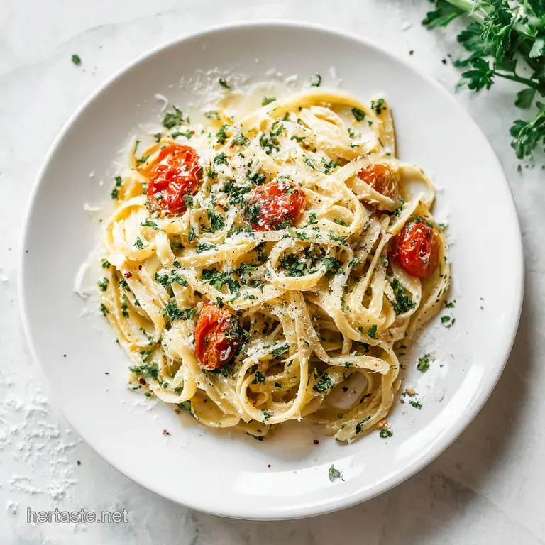 Garlic Parmesan Pasta: Silky and One-Pot