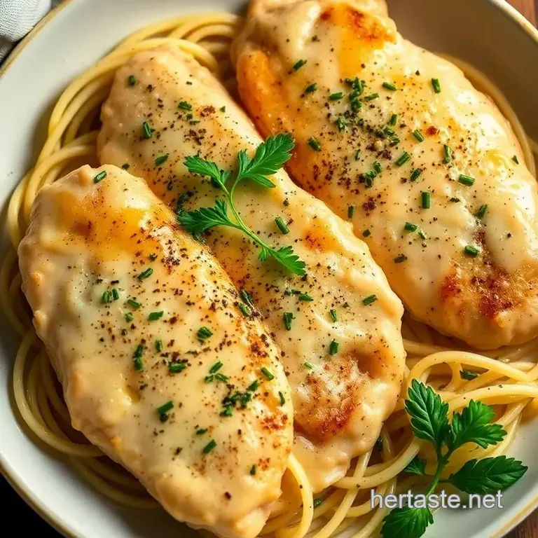 Giada’s Lemony Chicken Piccata presentation