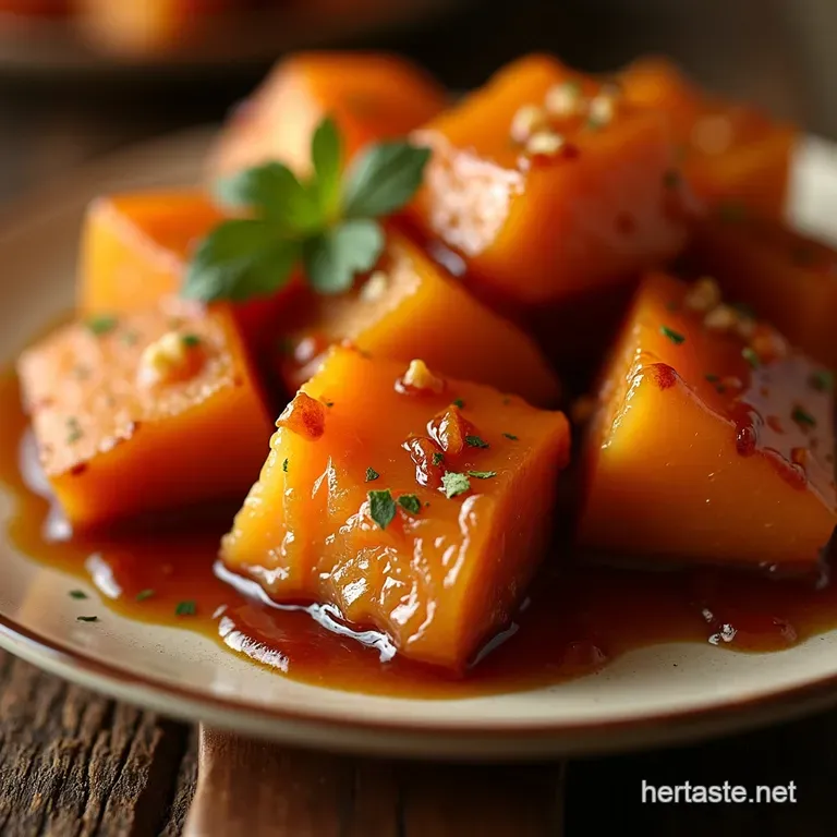 Sweet Sticky the Definitive Southern Candied Yams presentation