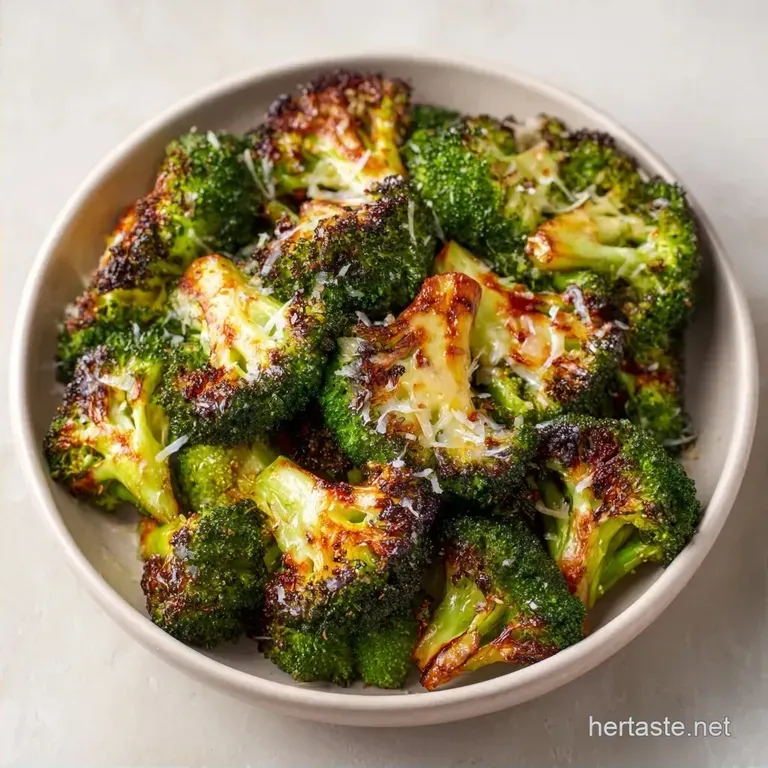 Golden Brown Roasted Broccoli: Charred and Nutty