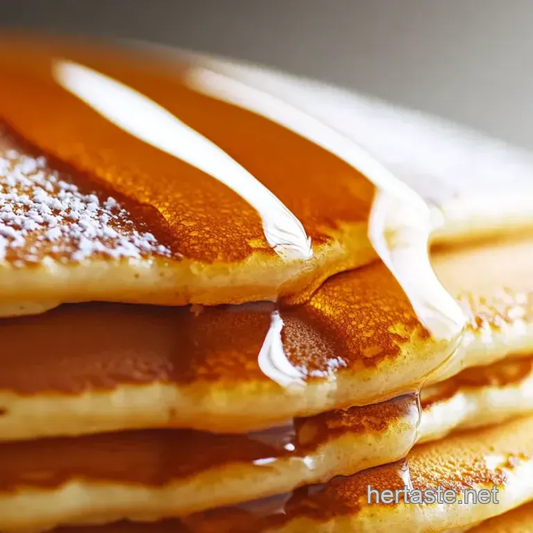 Golden Hour Fluffy Pancakes