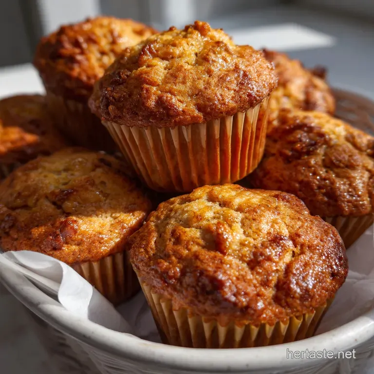 Maple Syrup Muffins: Brown Butter Golden Hour Recipe presentation
