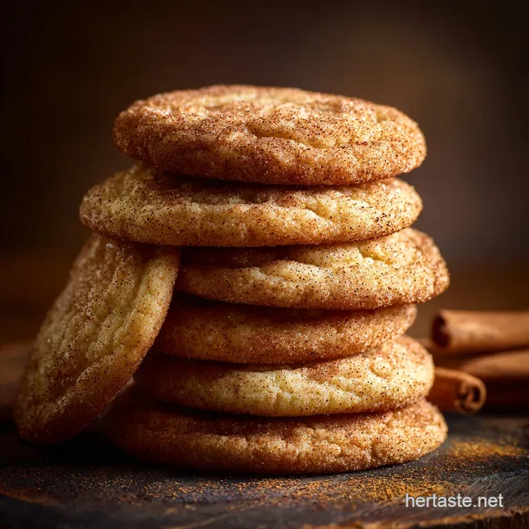 The Golden Standard Chewy Crinkly Classic Snickerdoodles presentation