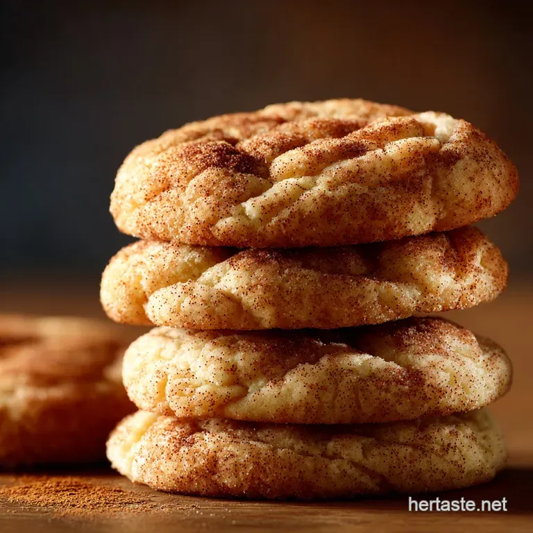 Chewy Classic Snickerdoodles Recipe Golden Standard with Cream of Tartar
