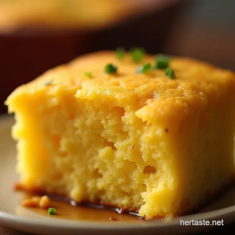 The Ultimate Homestyle Golden Hearth Sweet Cornbread presentation