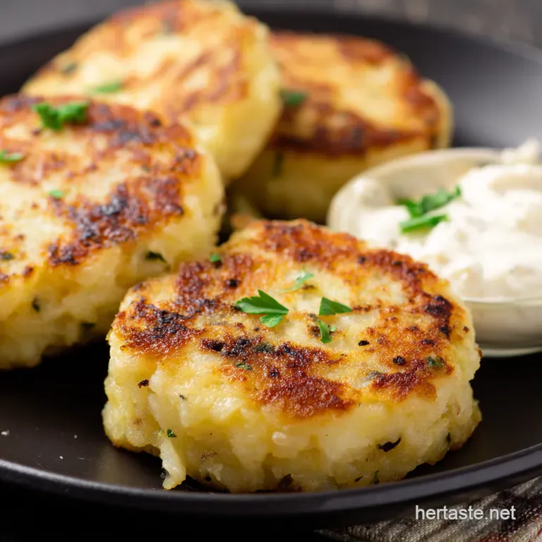 Golden Fried Mashed Potato Cakes Bubble Squeaks Posh Cousin