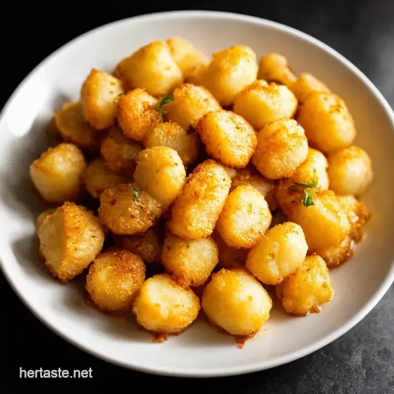 Crispy Fried Butter Gnocchi with Garlic Ready in 25 Minutes
