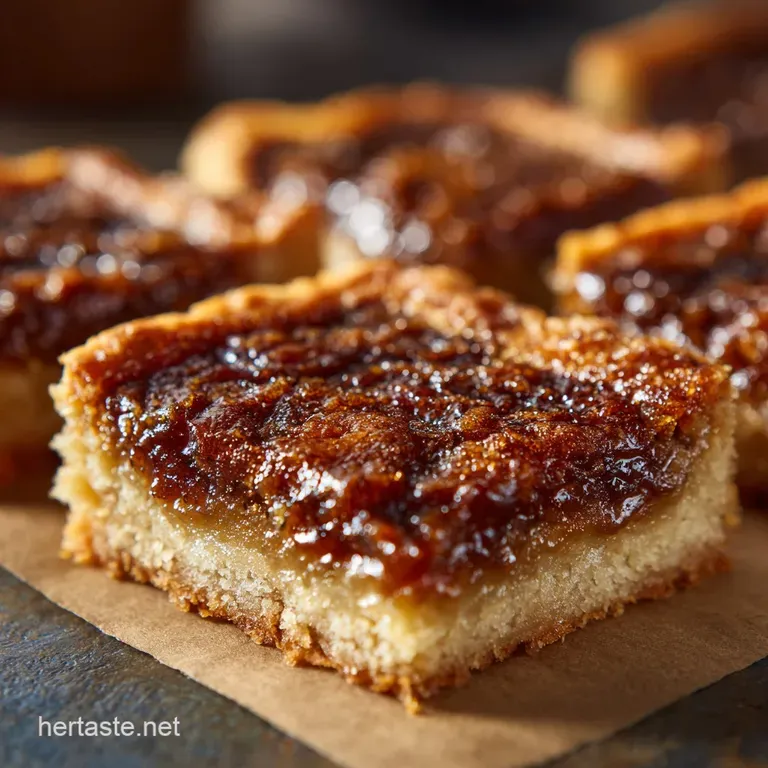 Butter Tart Squares: the Ultimate Gooey Canadian Classic Simplified presentation