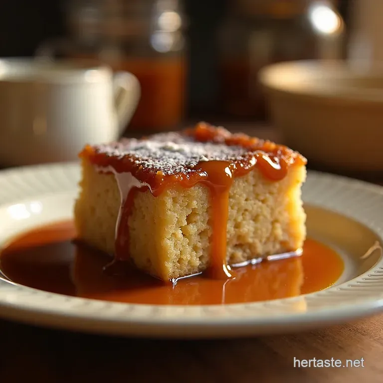 Grandma Bettys Foolproof Sticky Toffee Pudding presentation