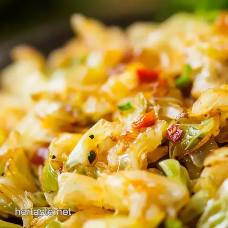 Grandma s Fried Cabbage (with a Kick!)