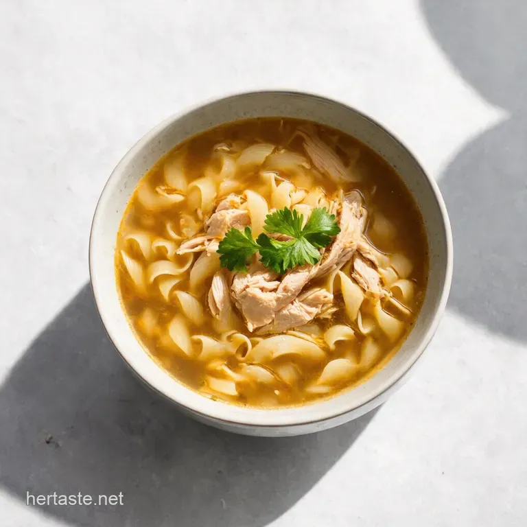 Grandmas Chicken Noodle Soup A Hug in a Bowl