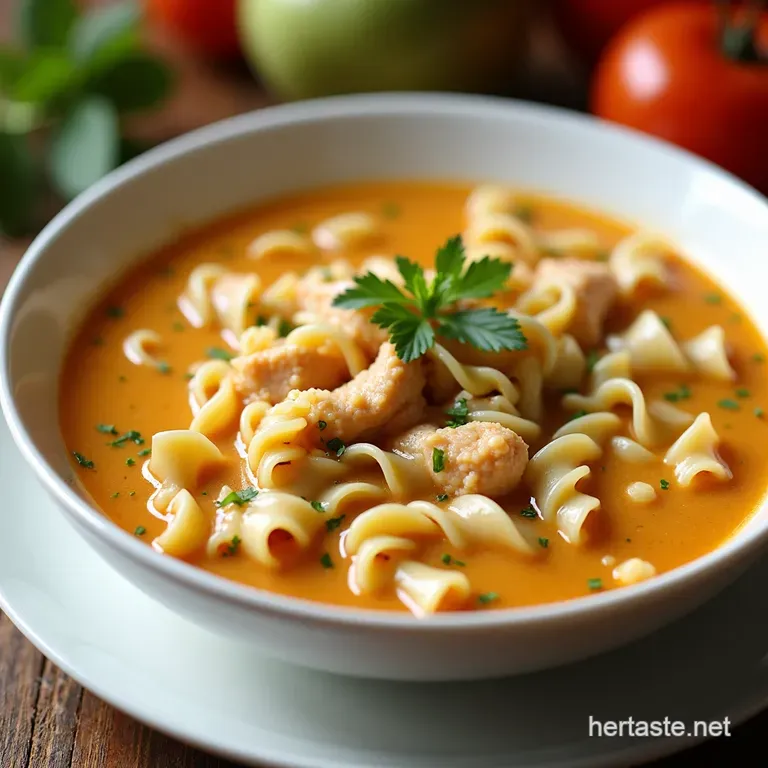 Grandmas HuginaBowl Easy Chicken Noodle Soup