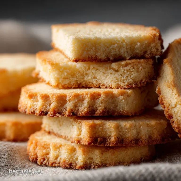 Grandmas Shortbread: The Meltingly Tender Classic Whipped Shortbread Cookie