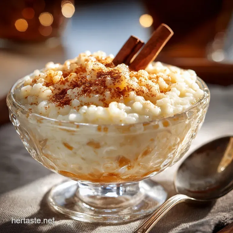 Grandmas Rice Pudding: the Silkiest Creamiest Version presentation