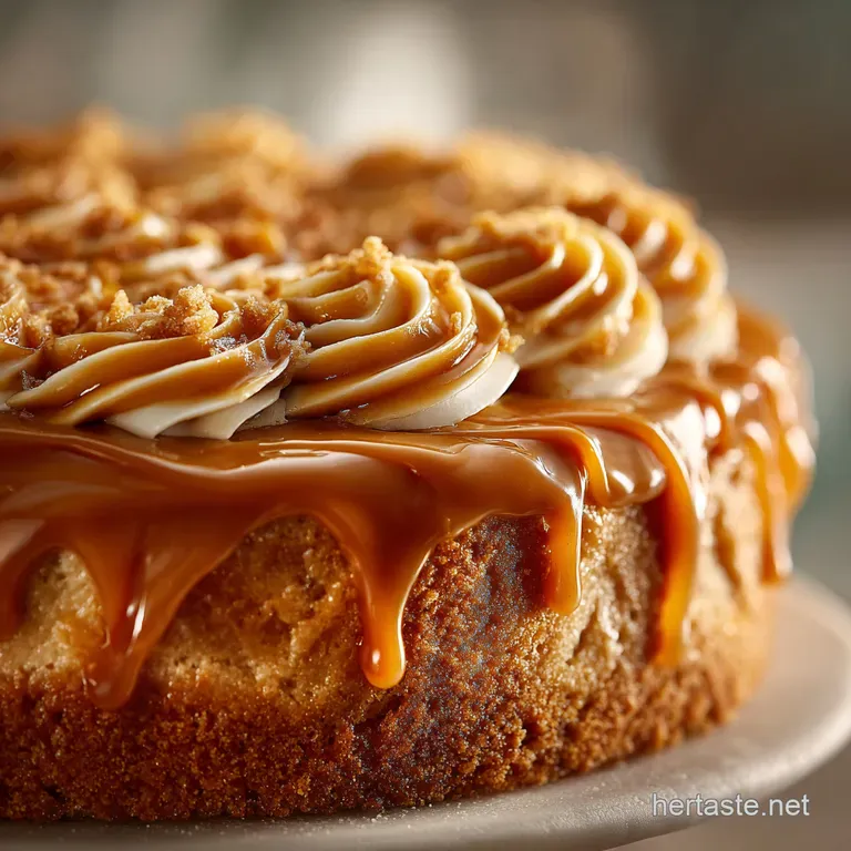 Grannys Caramel Kiss presentation