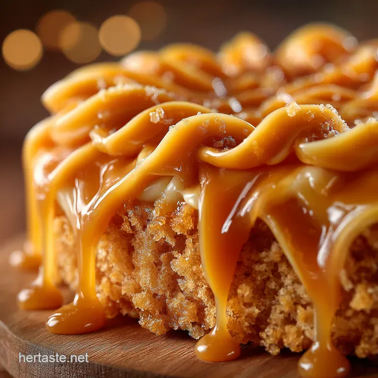 Grannys Caramel Kiss Caramel Cake with Creamy Caramel