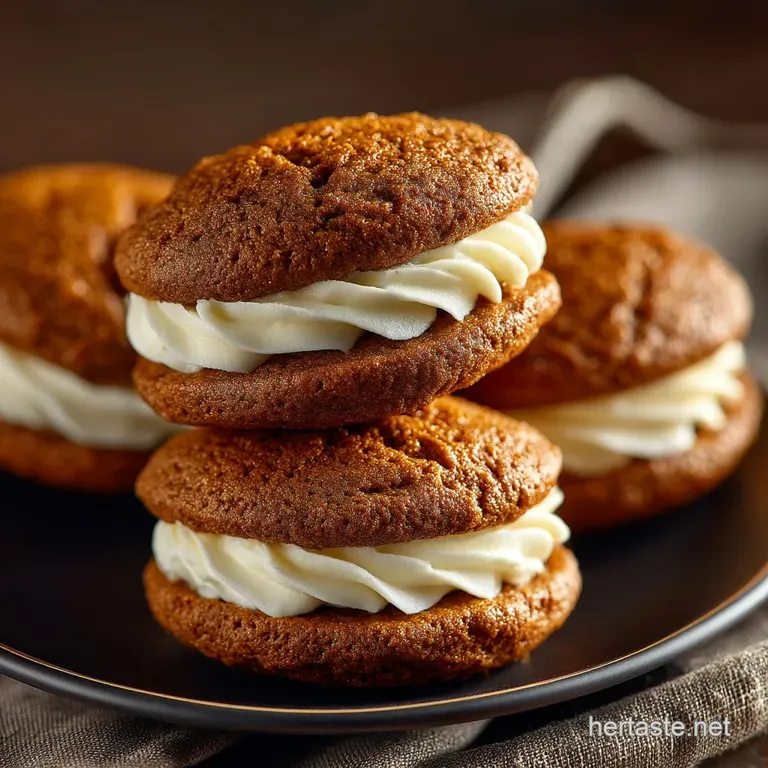 The Great British Pumpkin Cheesecake Whoopie Pies Spice Softness Cheer presentation