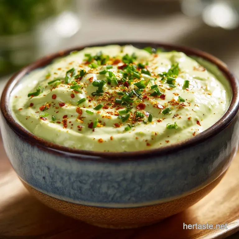 The Green Goddess Ranch Smooth Zesty Avocado Dressing