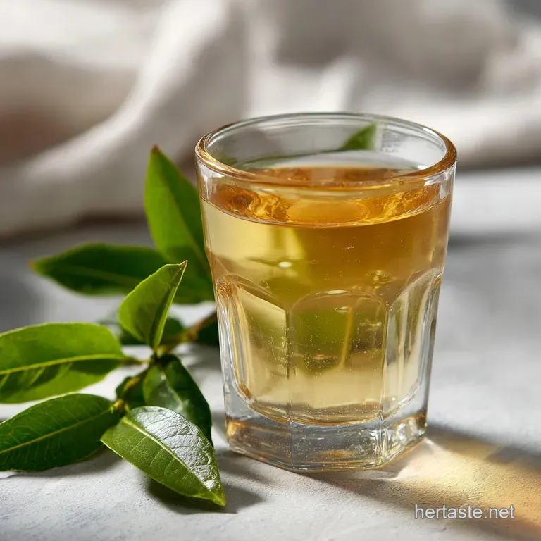 Three layered green shots in a row, limes on the side. Clean, minimalist background highlights the shot's striking color &...