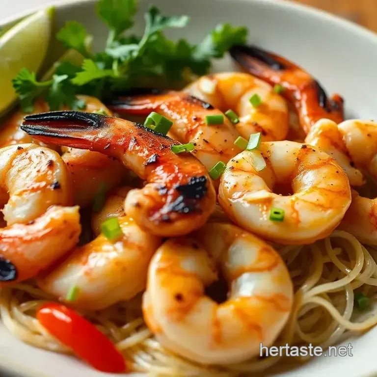 How to Grill Shrimp Deliciously Over Vermicelli: Ultimate Fresh Delight!