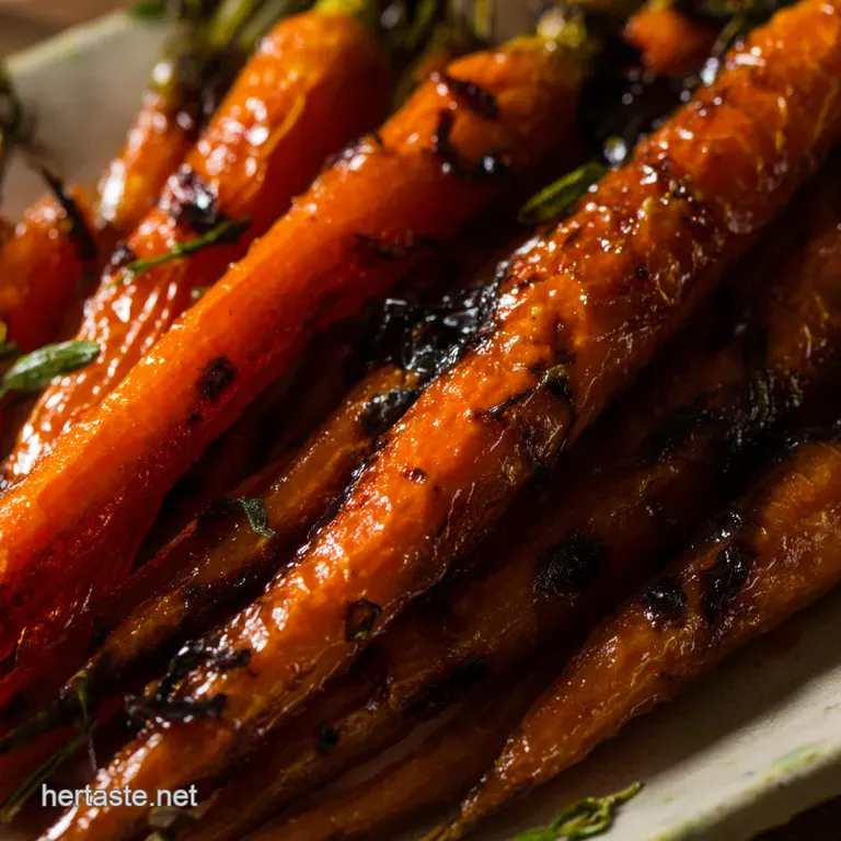 Grilled Carrots HoneyDijon Glazed Sweetness