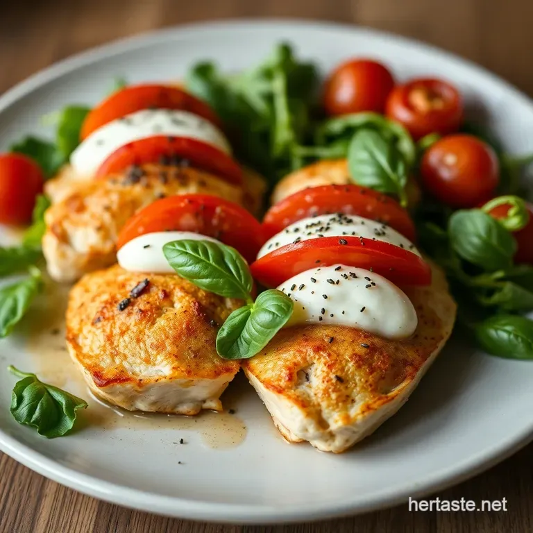 Grilled Chicken Caprese