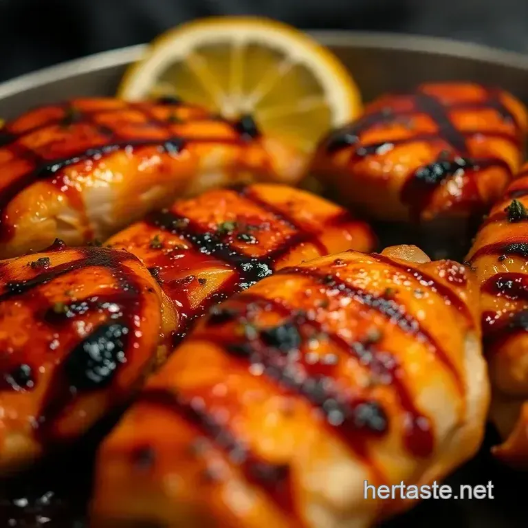 Easy &amp Juicy Grilled Chicken Timer: My Zesty Citrus Glaze Method
