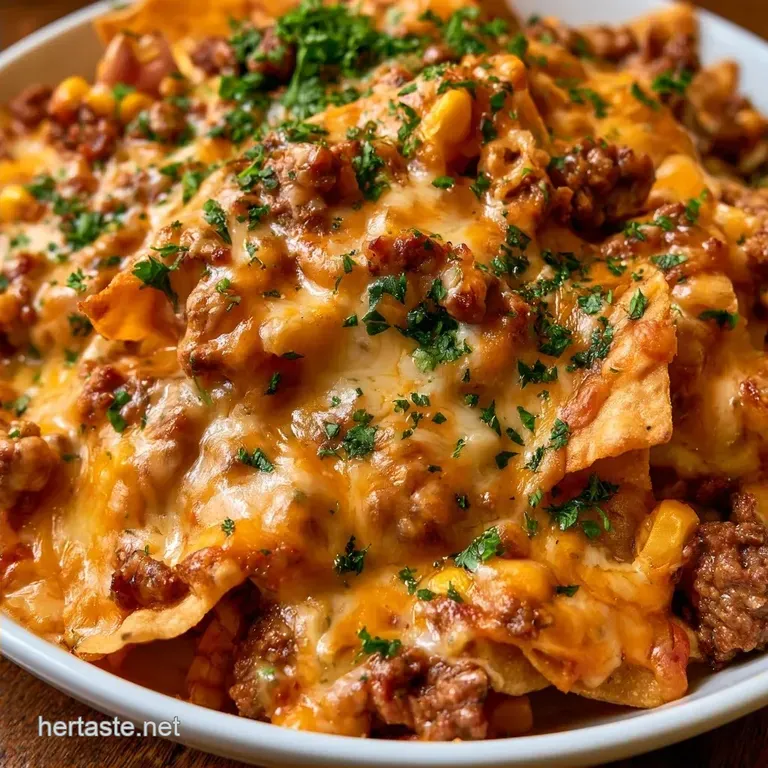 Ground Beef Skillet Nachos in 30 Minutes