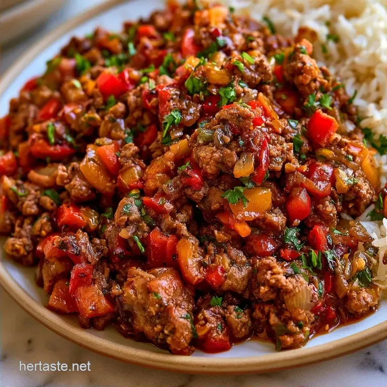 One-Pan Ground Beef Pepper Skillet