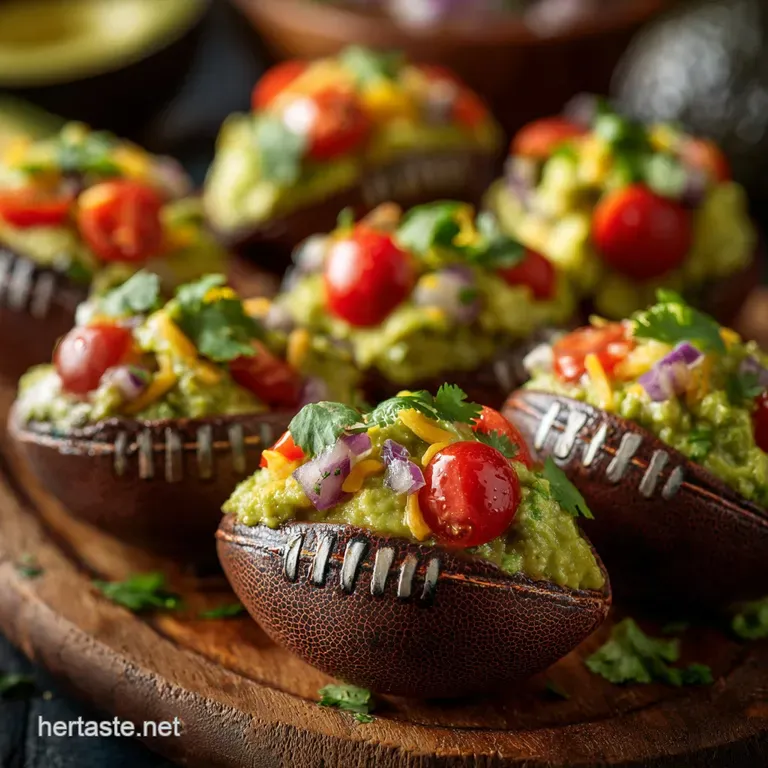 The Winning Score Ultimate Guacamole Footballs Match Day Guac Shaped to Perfection presentation