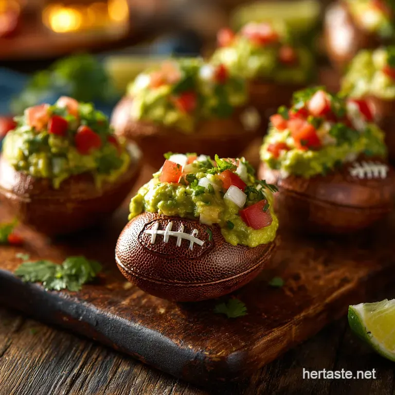 The Winning Score Ultimate Guacamole Footballs Match Day Guac Shaped to Perfection