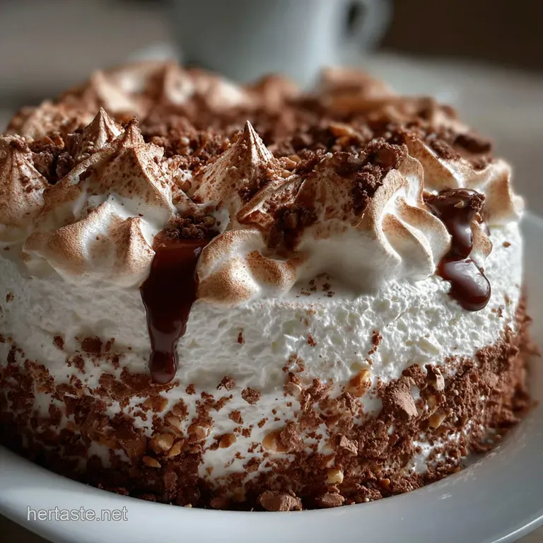 Hazelnut Chocolate Meringue Cake: Decadent Torte