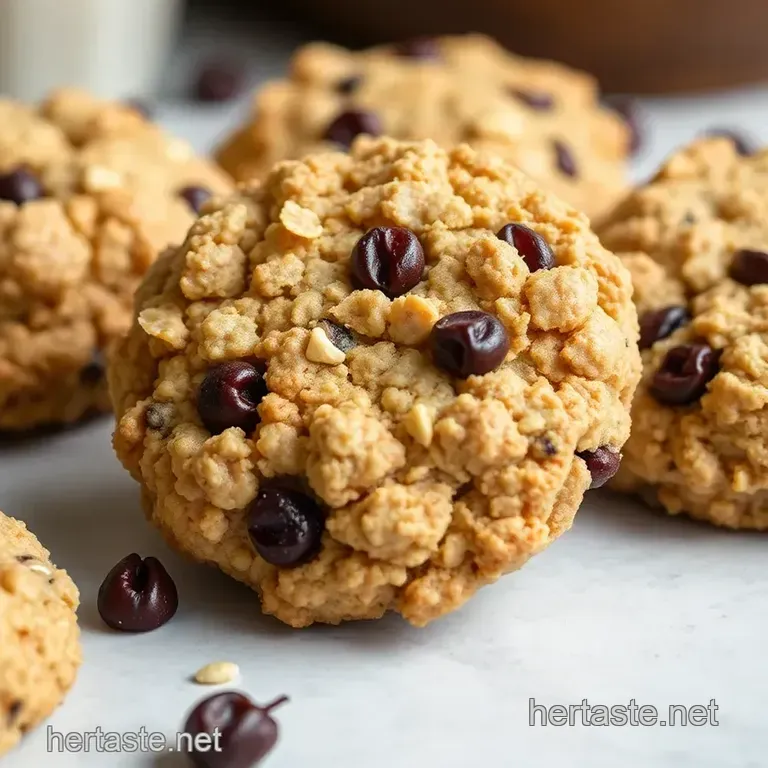 Healthier Oatmeal Raisin Cookies presentation