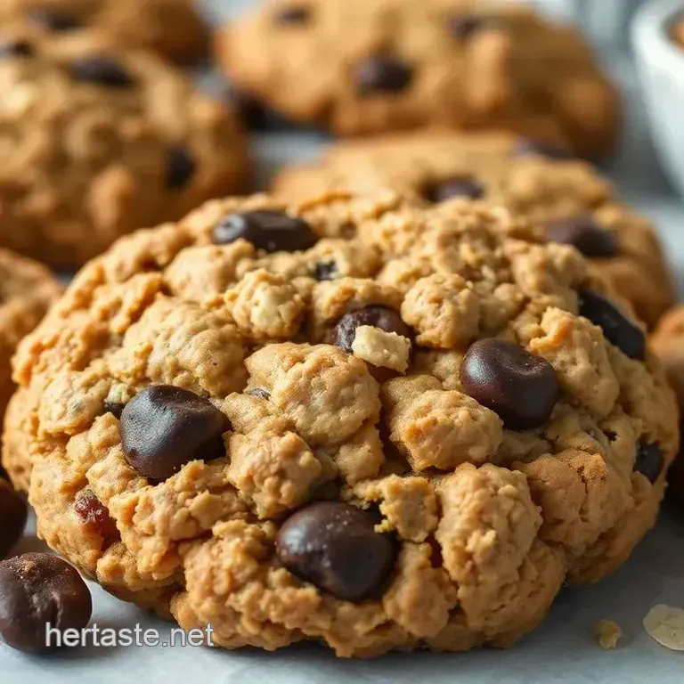 Healthier Oatmeal Raisin Cookies