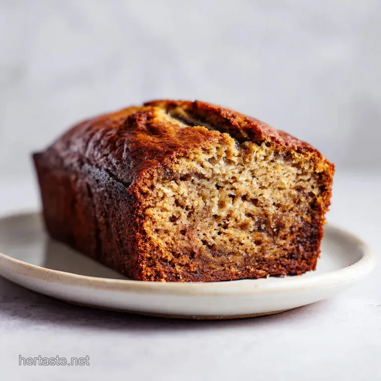 Healthy Banana Bread Recipe with Yogurt
