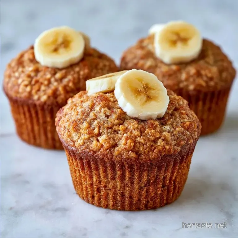 Healthy Banana Muffins with Greek Yogurt
