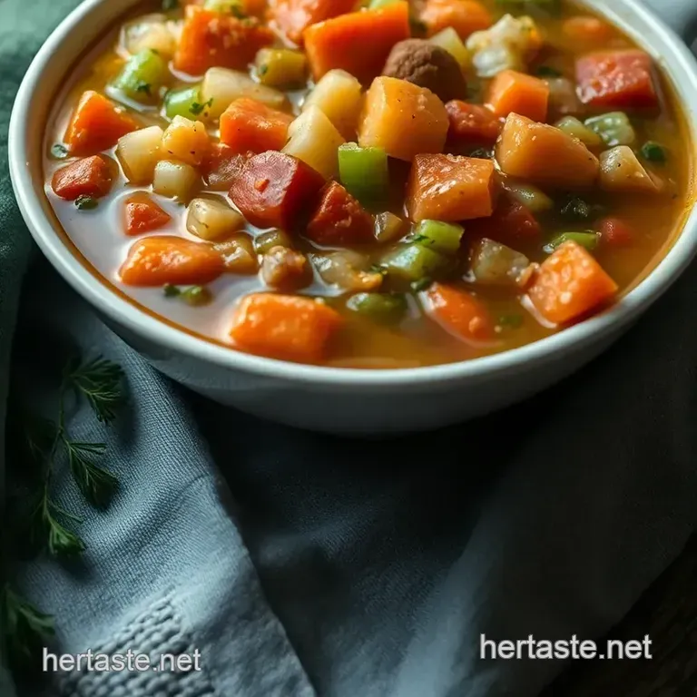 Hearty and Healthy Cabbage Soup: A Wholesome Delight presentation