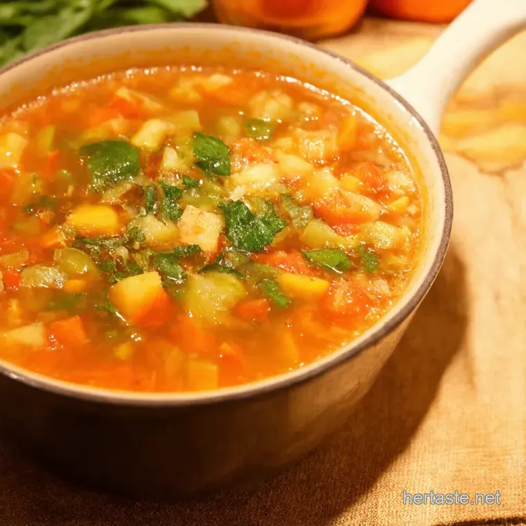 Hearty Easy Vegetable Soup The Clear Your Fridge Edition presentation